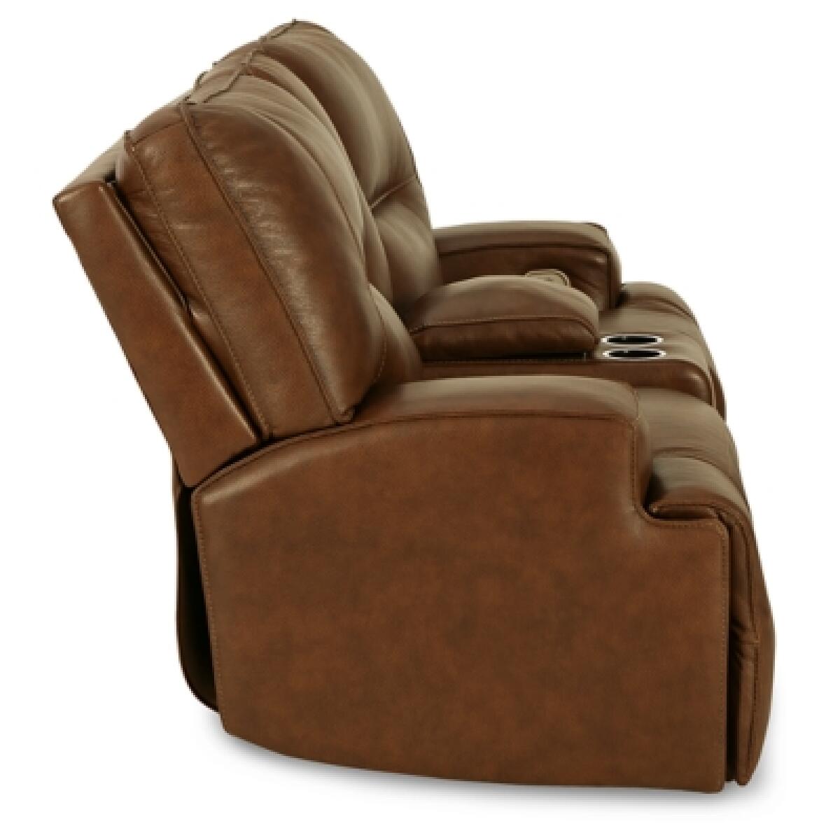 Francesca Power Reclining Loveseat with Console Loveseats Ashley Furniture 17