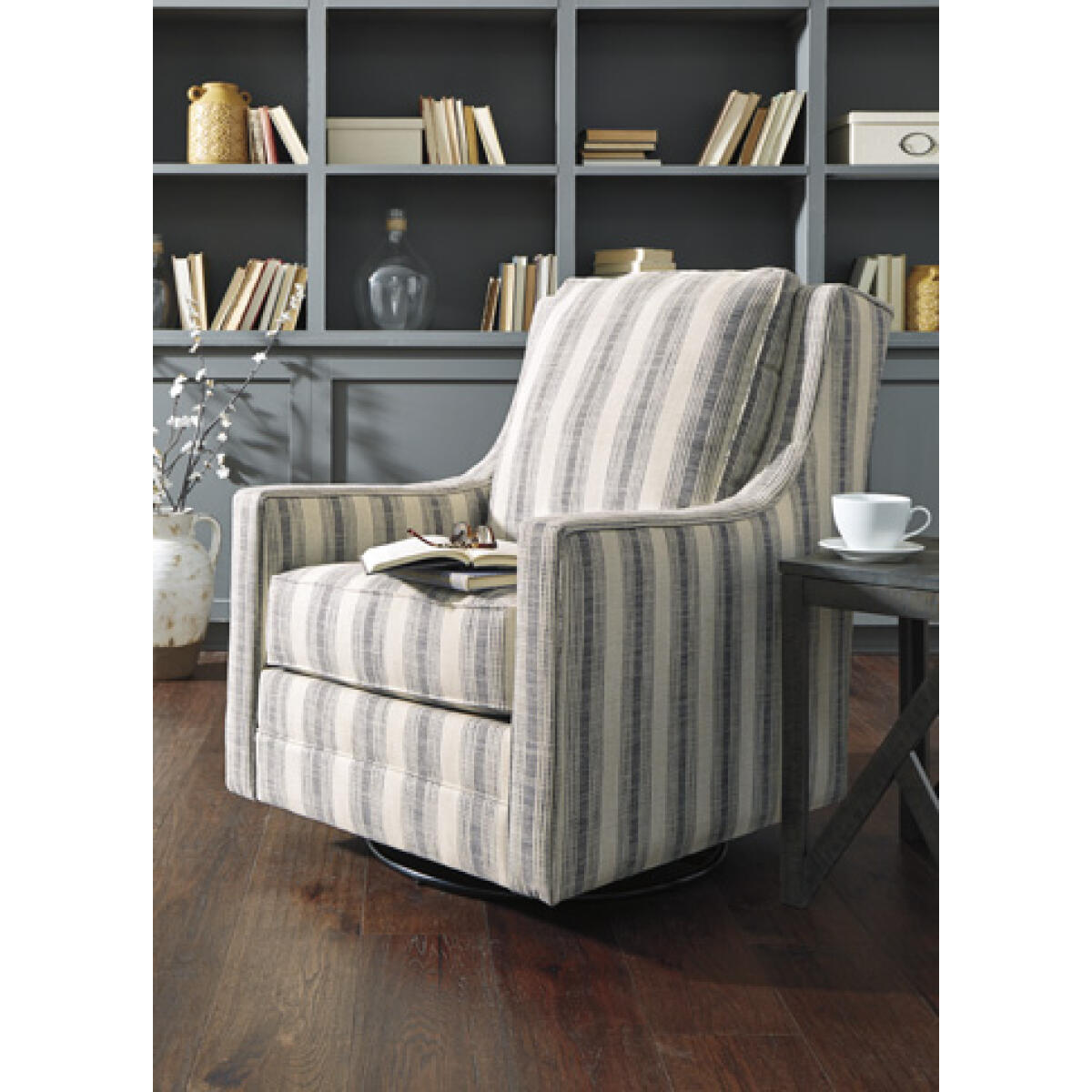 1ccee9ef1e8ed58e25817a8d84504397 Kambria Swivel Glider Accent Chair - Image 1
