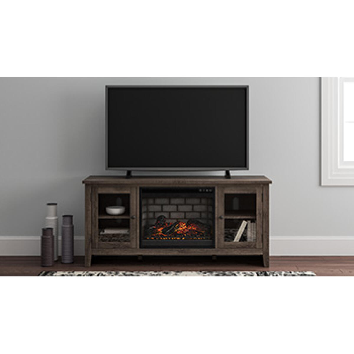Arlenbry 60″ TV Stand with Electric Fireplace Fireplaces Ashley Furniture 4