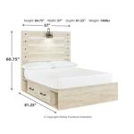 Cambeck Full Panel Bed with 2 Storage Drawers Beds Ashley Furniture 23