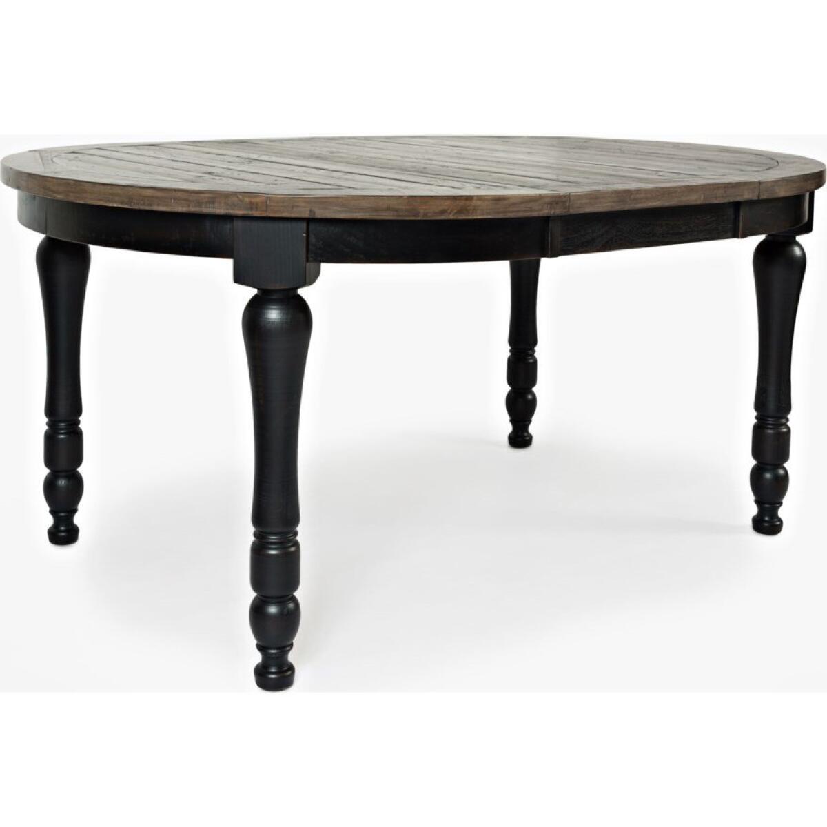 Madison County Dining Table Vintage Black Finish Dining Tables Jofran 4