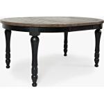 Madison County Dining Table Vintage Black Finish Dining Tables Jofran 7