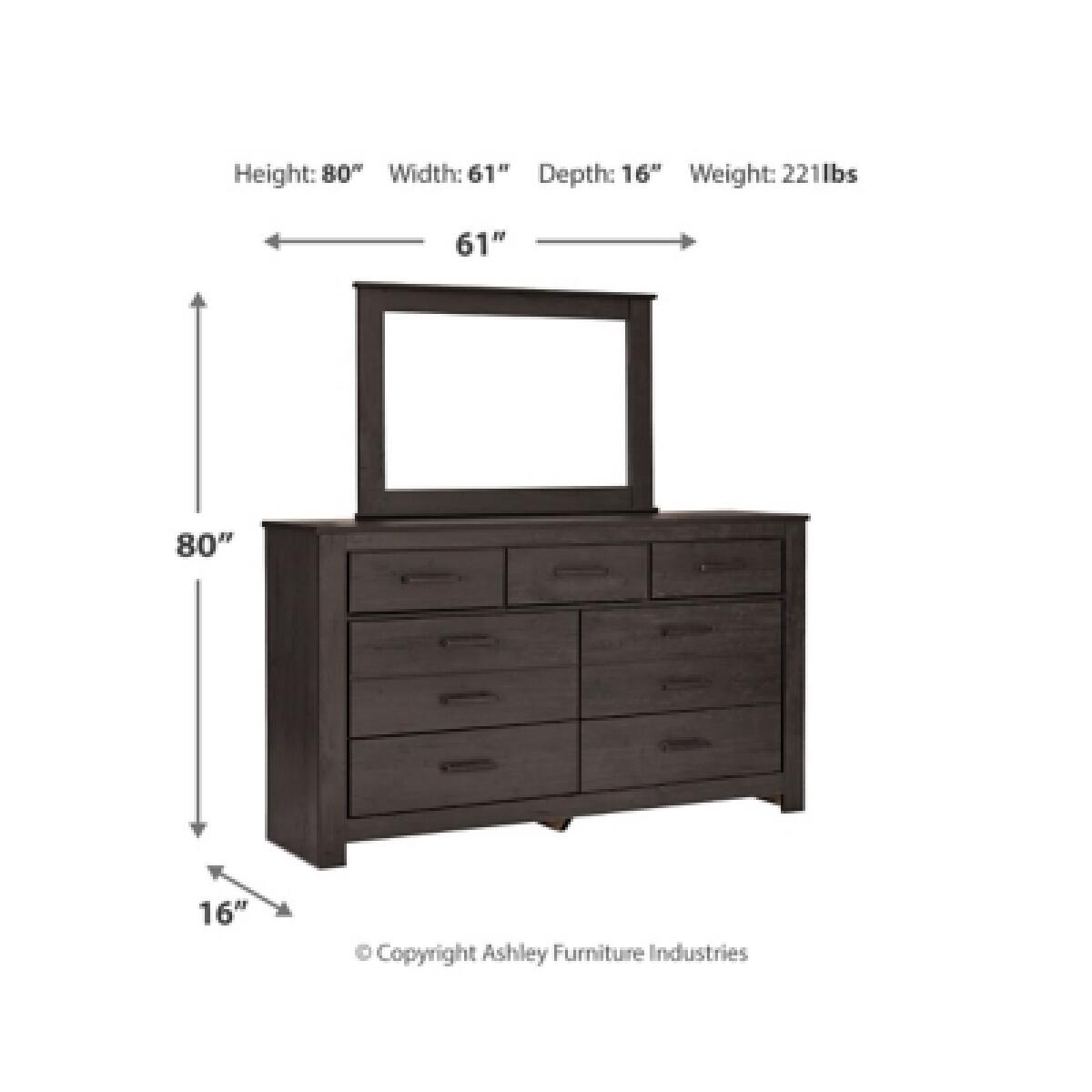 Brinxton Dresser and Mirror Dressers Ashley Furniture 11