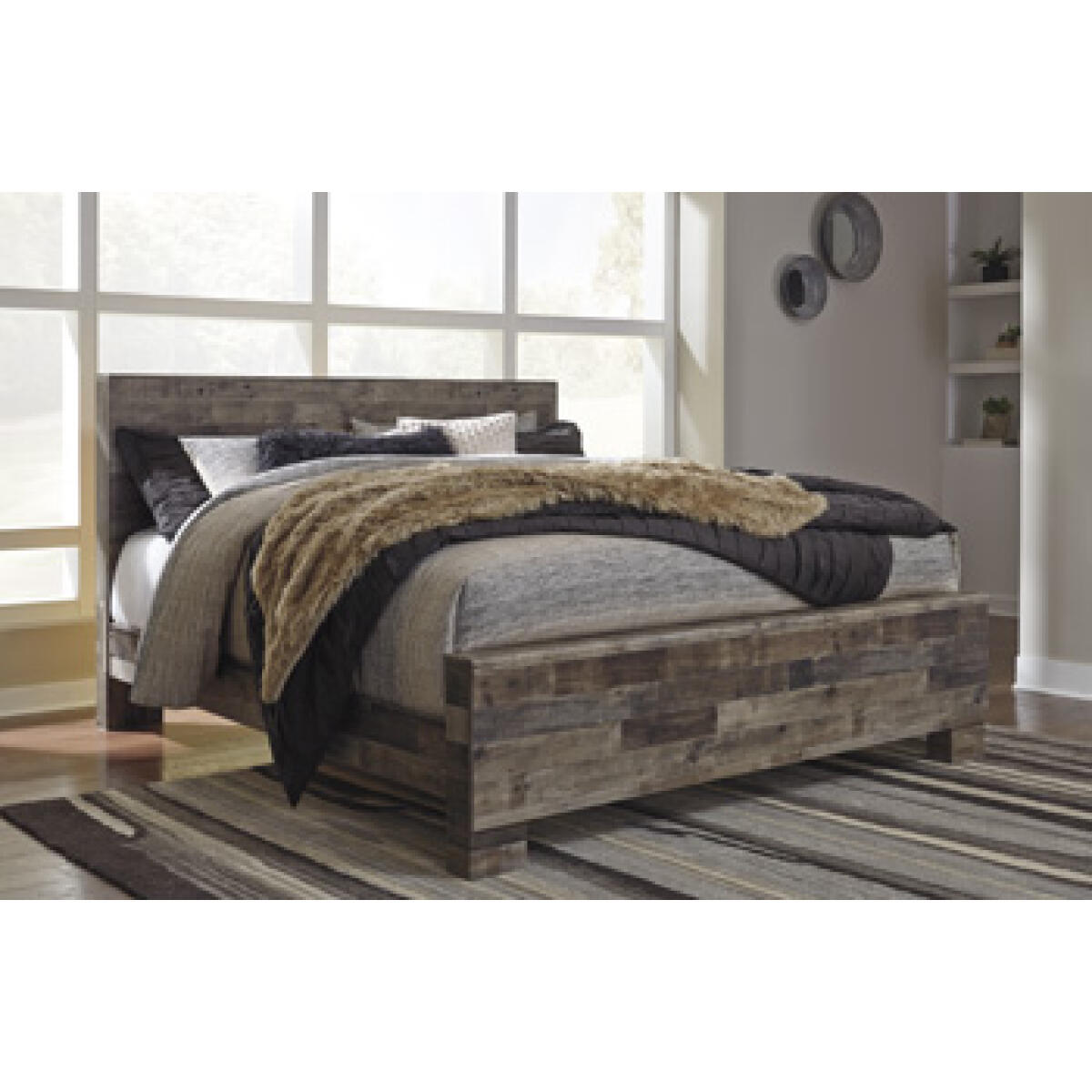 Derekson King Panel Bed Beds Ashley Furniture 9