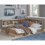 Oliah Full Bookcase Storage Bed - Image 3