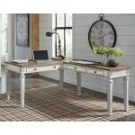 Realyn 2-Piece Home Office Desk Desks Ashley Furniture 35