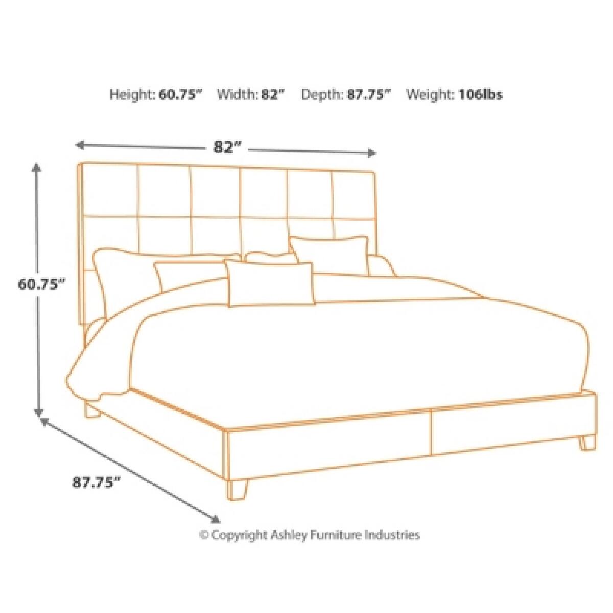 Dolante King Upholstered Bed Beds Ashley Furniture 9