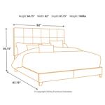 Dolante King Upholstered Bed Beds Ashley Furniture 14