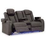Fyne-Dyme Power Reclining Loveseat with Console Loveseats Ashley Furniture 36