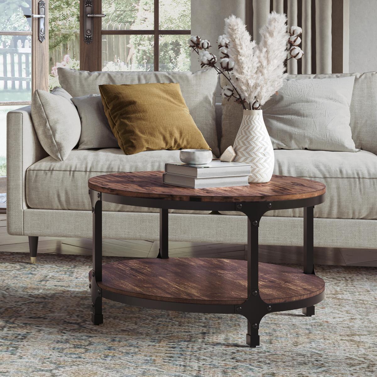 Urban Nature Round Coffee Table Cocktail & Coffee Tables Jofran 6