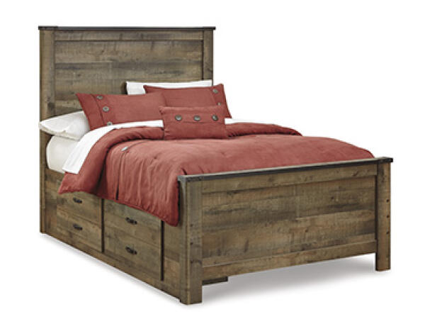 Trinell Full Panel Bed with 2 Storage Drawers Beds Ashley Furniture