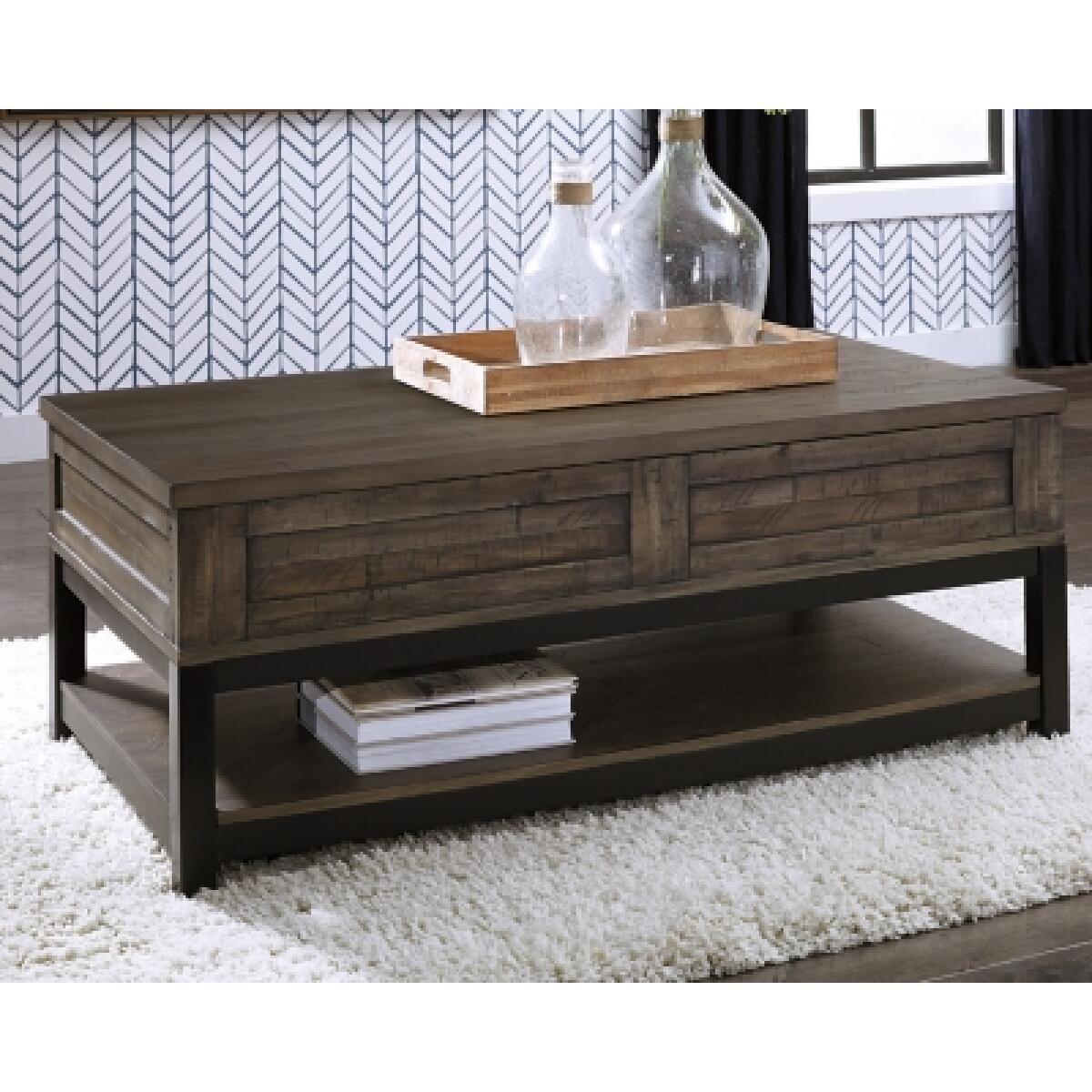 Johurst Coffee Table with Lift Top Cocktail & Coffee Tables Ashley Furniture 12