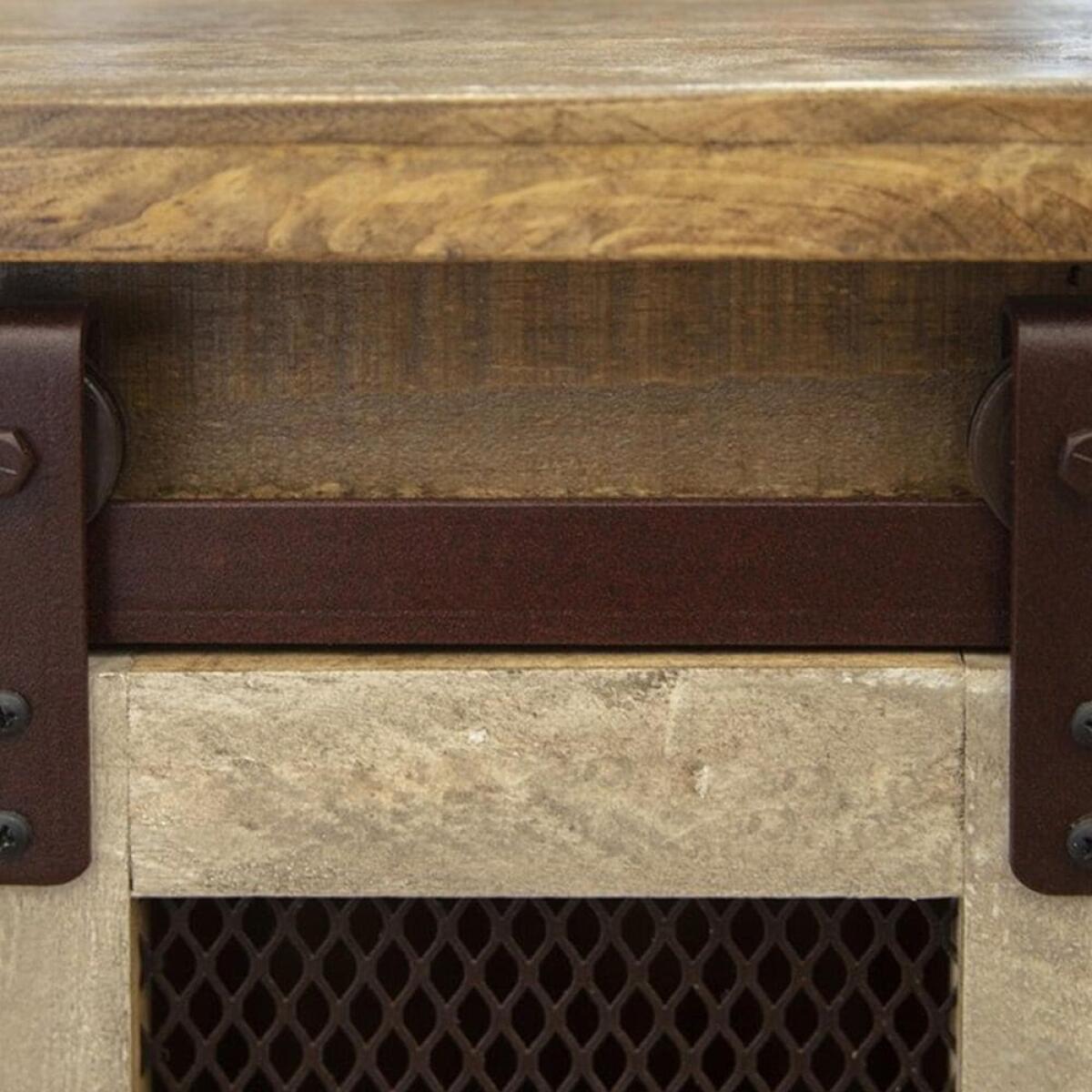 9661 Antique 3 Drawers, 1 Door End Table End tables International Furniture Direct 11
