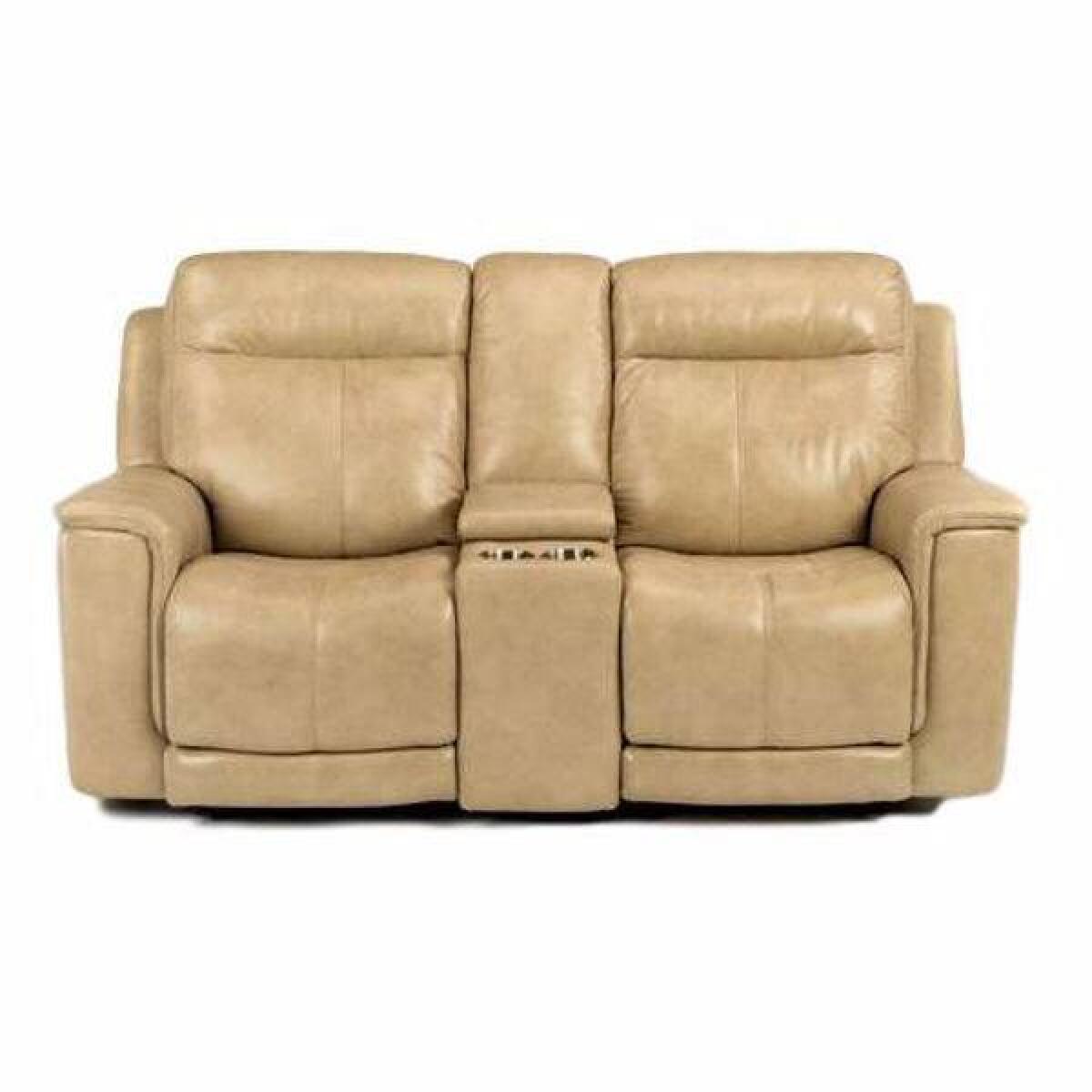 Marvel Power Headrest Loveseat with Console Loveseats Customizable 3