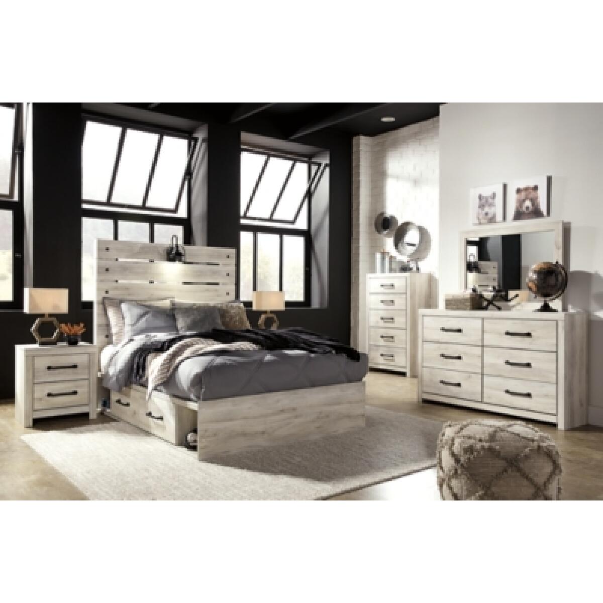 Cambeck Full Panel Bed with 4 Storage Drawers Beds Ashley Furniture 17