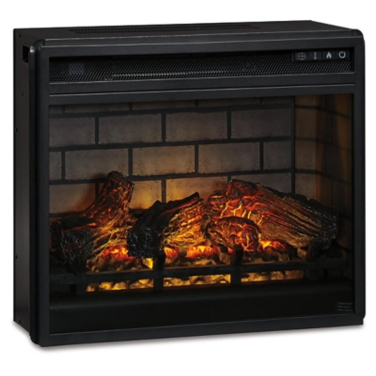 Entertainment Accessories Electric Infrared Fireplace Insert Fireplaces Ashley Furniture 9
