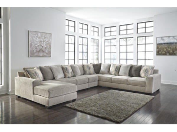 Ardsley 5-Piece Sectional with Chaise Sectionals Ashley Furniture