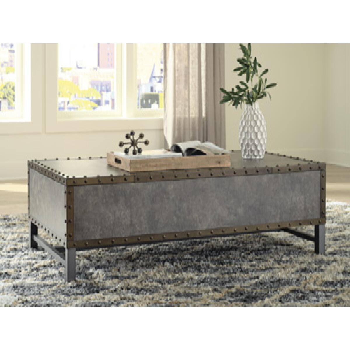Derrylin Lift-Top Coffee Table Cocktail & Coffee Tables Ashley Furniture 11