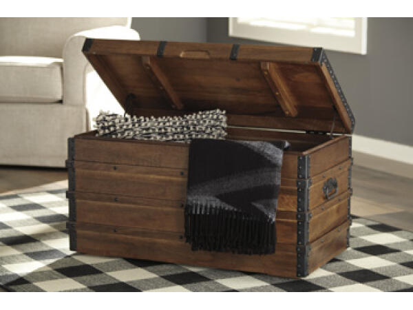 Kettleby Storage Trunk Accent Furniture Ashley Furniture