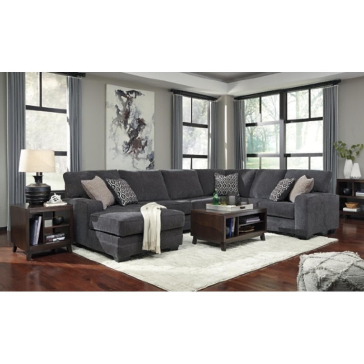 Tracling 3-Piece Sectional with Chaise Sectionals Ashley Furniture 13