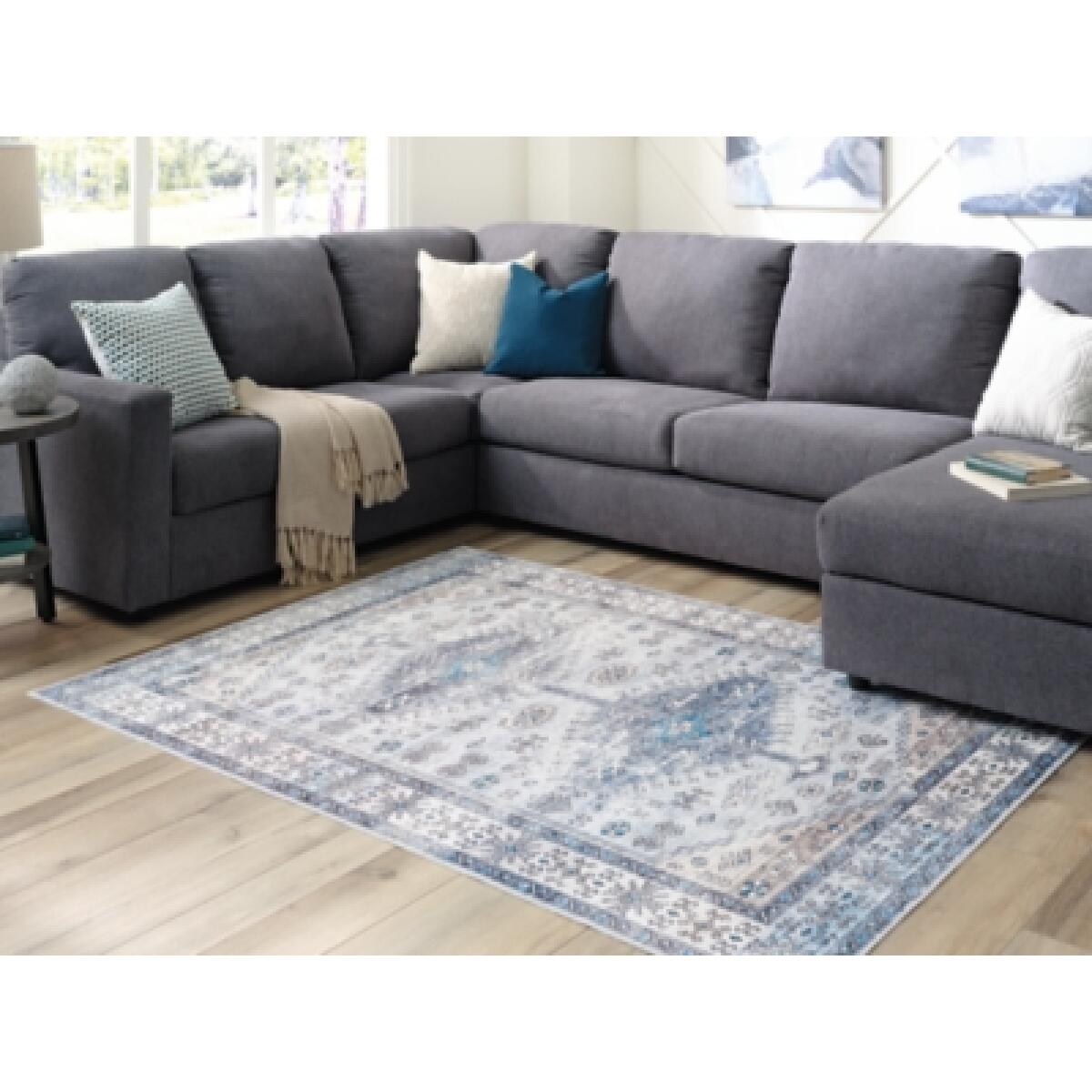 Hebruns 8’1″ x 10’1″ Washable Rug Rugs Ashley Furniture 9