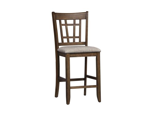 Santa Rosa II 24 Inch Lattice Back Counter Chair Chairs & Benches Liberty Furniture