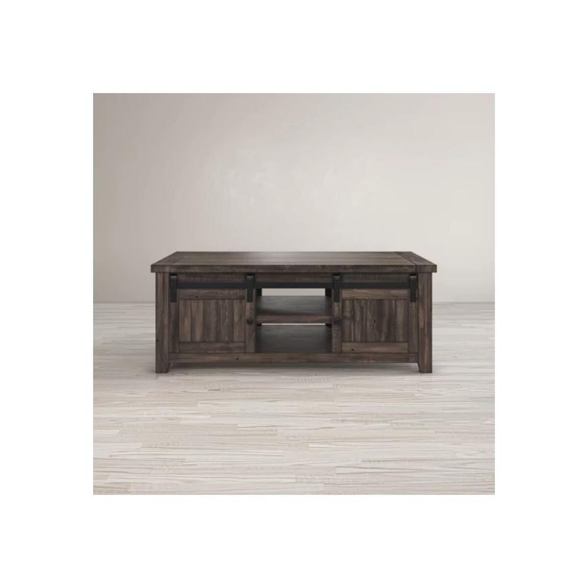 Madison County Barn Door Cocktail Table Cocktail & Coffee Tables Jofran 8