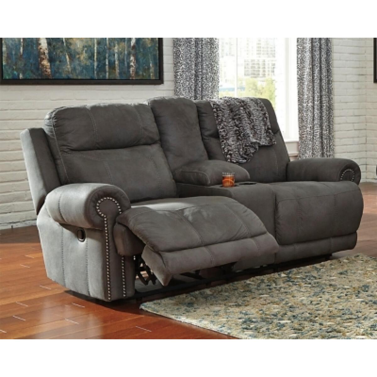 Austere Reclining Loveseat with Console Loveseats Ashley Furniture 11