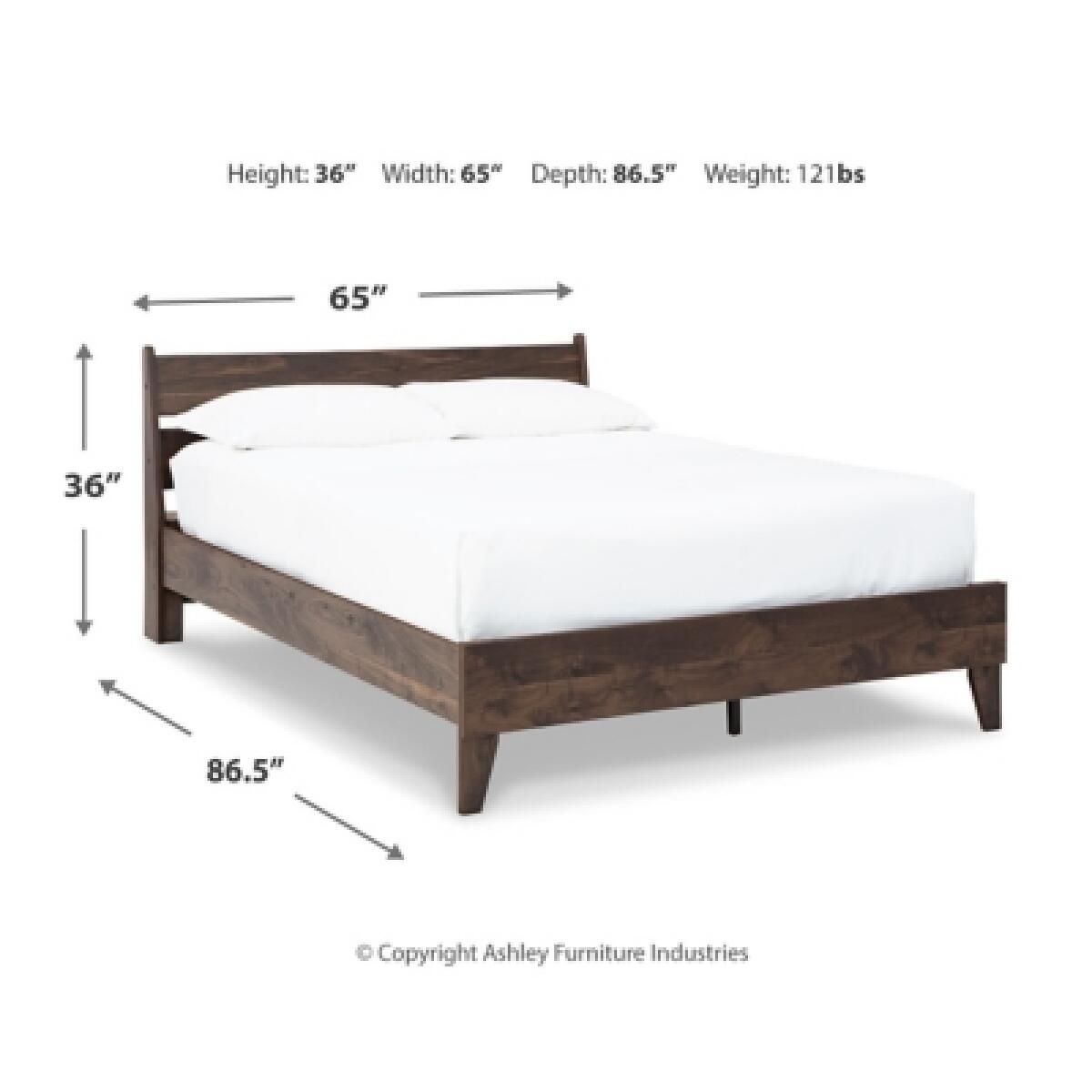 Calverson Queen Panel Platform Bed Beds Ashley Furniture 20