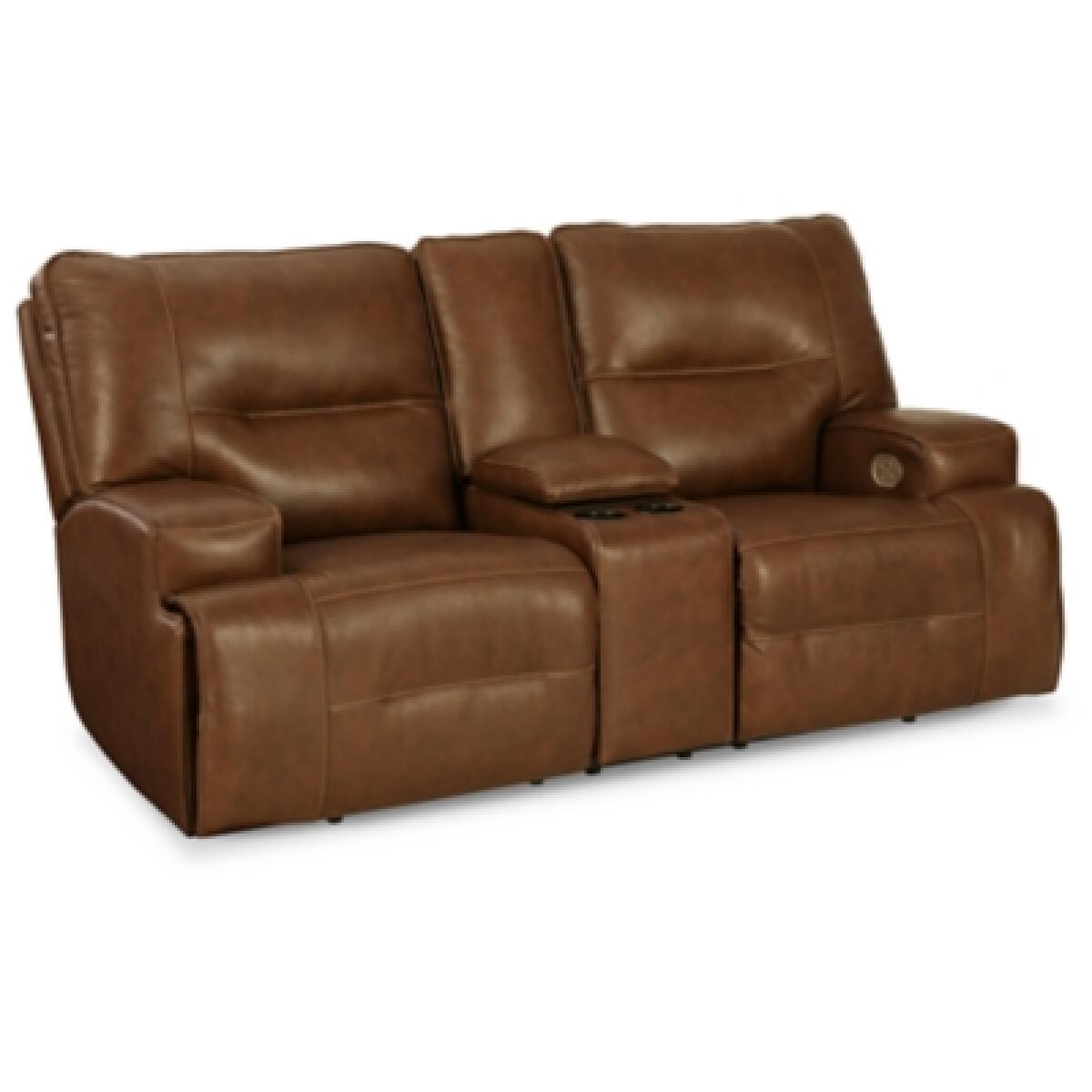 Francesca Power Reclining Loveseat with Console Loveseats Ashley Furniture 13