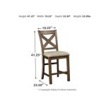 Moriville Counter Height Bar Stool Barstools Ashley Furniture 29