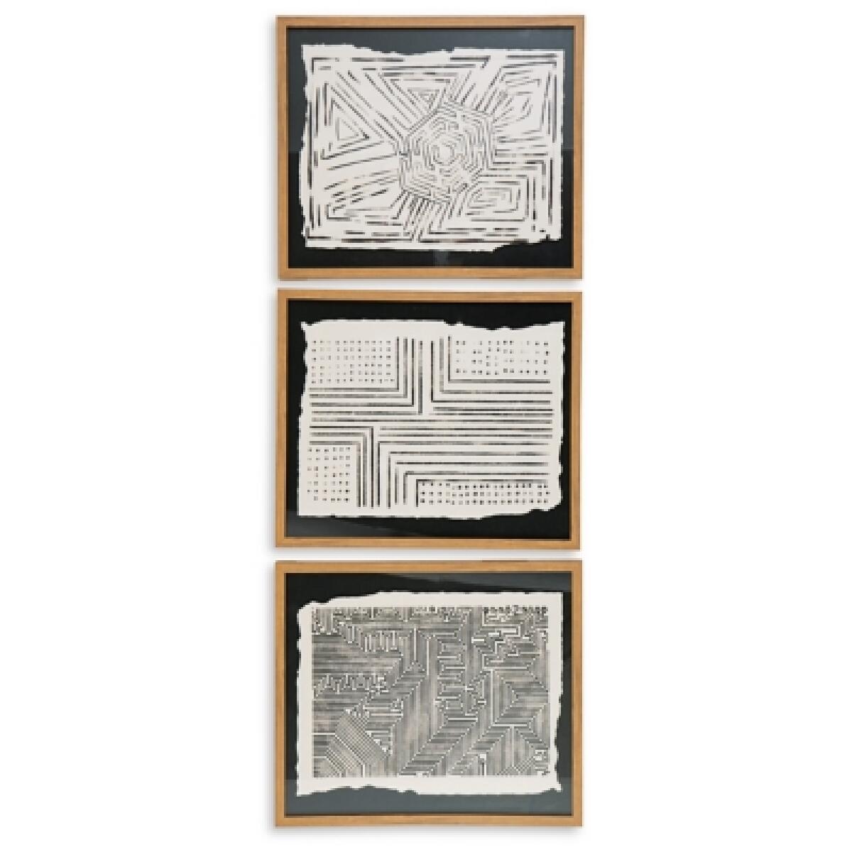 Wonderstow Wall Art (Set of 3) Art Ashley Furniture 14