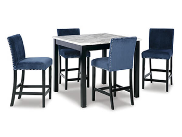 Cranderlyn Counter Height Dining Table and Bar Stools (Set of 5) Dining Tables Ashley Furniture