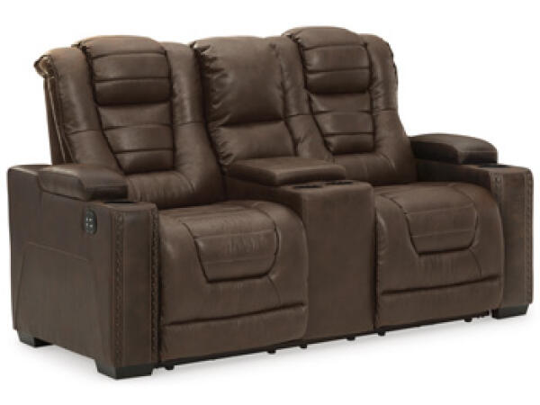 Owner’s Box Power Reclining Loveseat with Console Loveseats Ashley Furniture