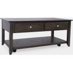 carlton cocktail table 4 drawer castered Cocktail & Coffee Tables Jofran 8
