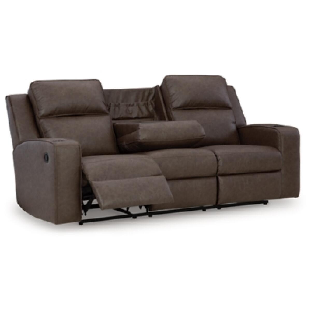 Lavenhorne Reclining Sofa with Drop Down Table Sofas Ashley Furniture 16