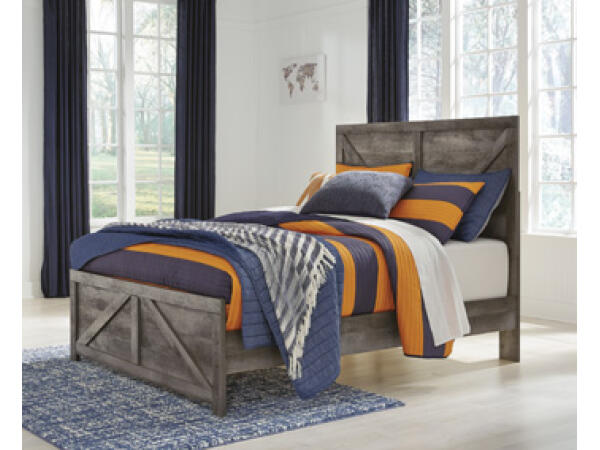 Wynnlow Full Crossbuck Panel Bed Beds Ashley Furniture