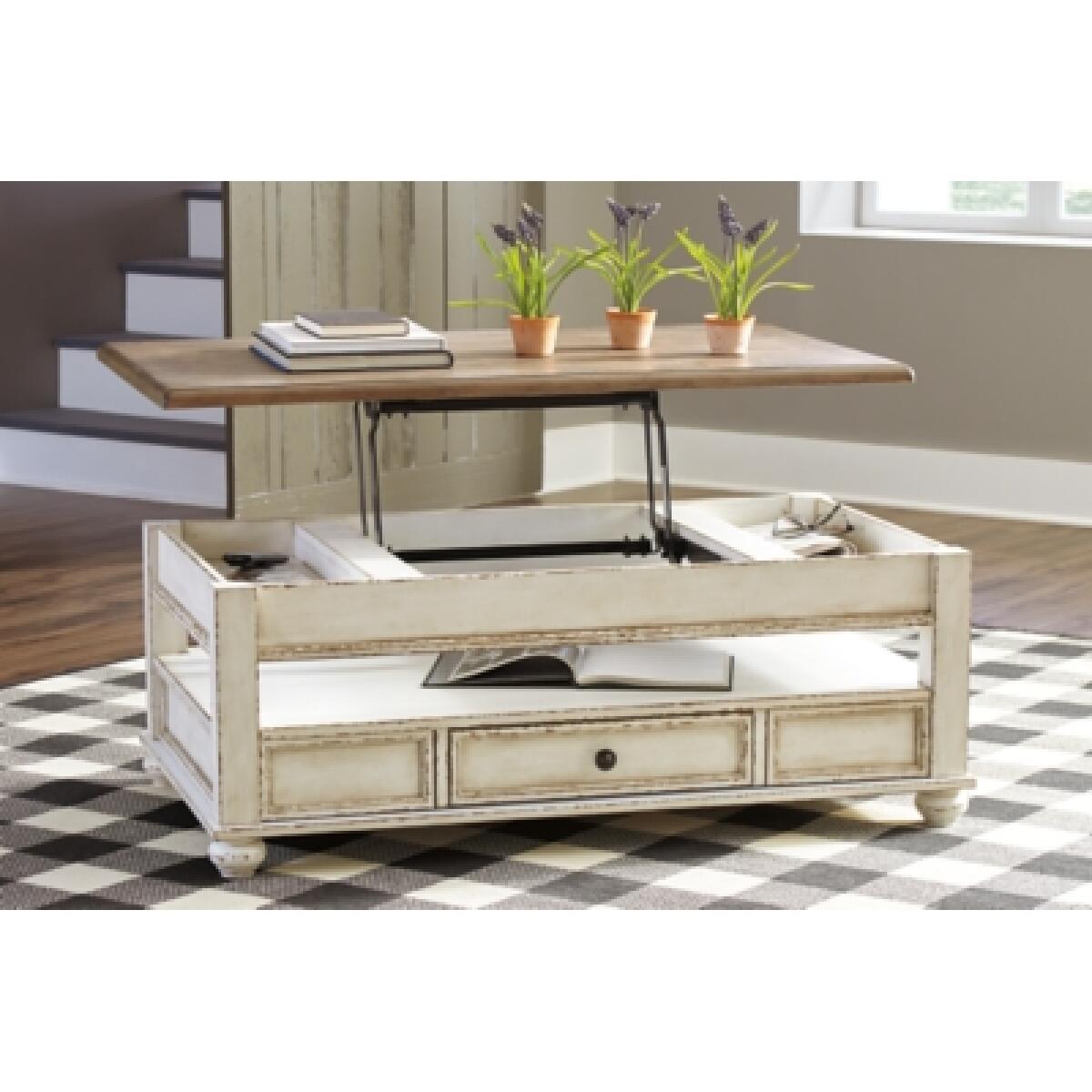 Realyn Coffee Table with Lift Top Cocktail & Coffee Tables Ashley Furniture 20