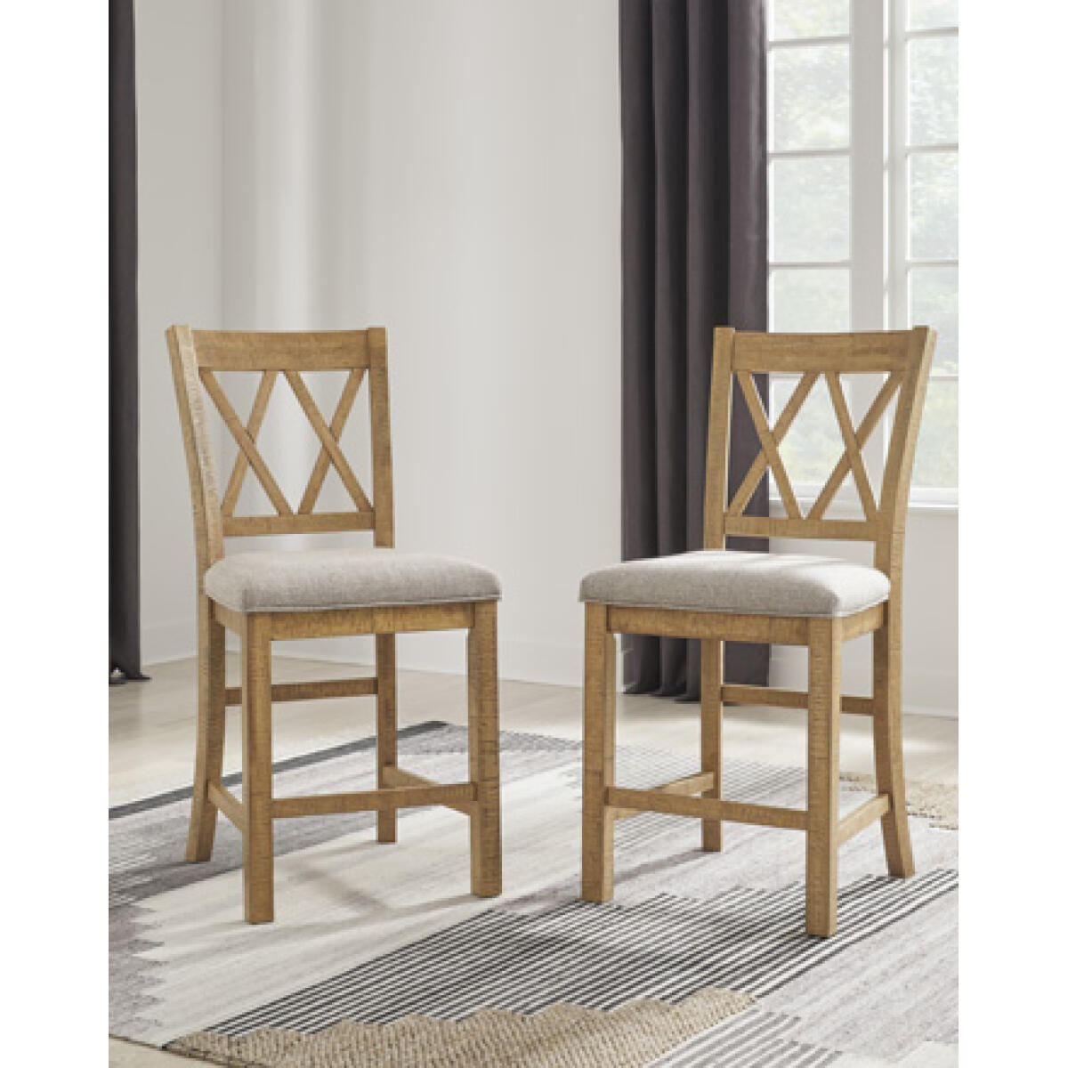 Havonplane Counter Height Barstool Barstools Ashley Furniture 11