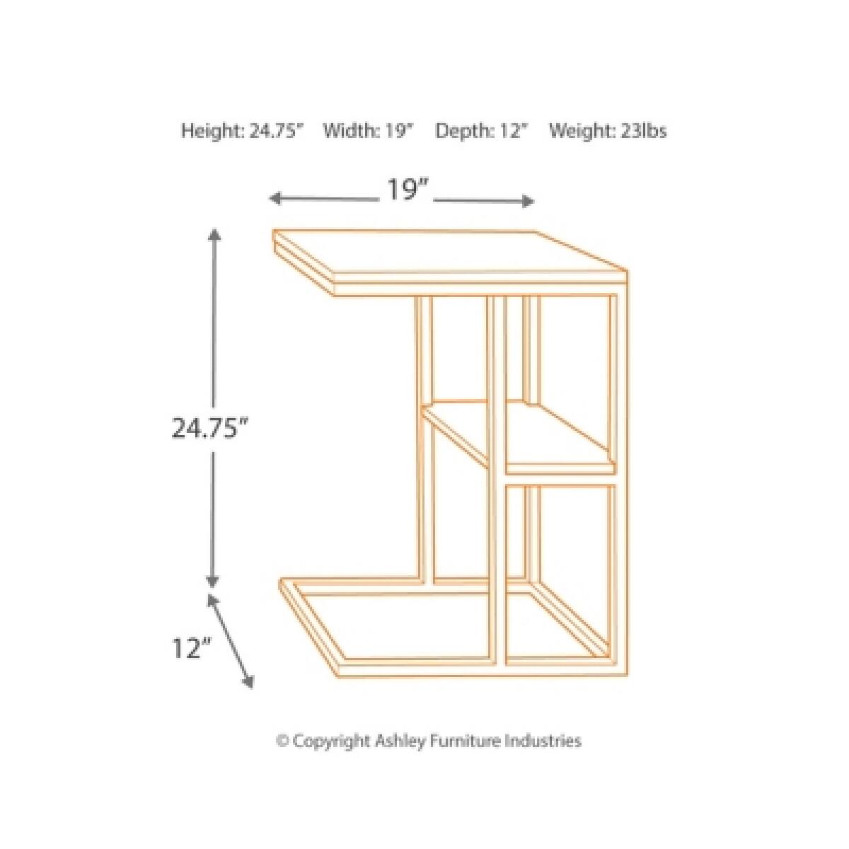 Forestmin Accent Table Accent Furniture Ashley Furniture 9