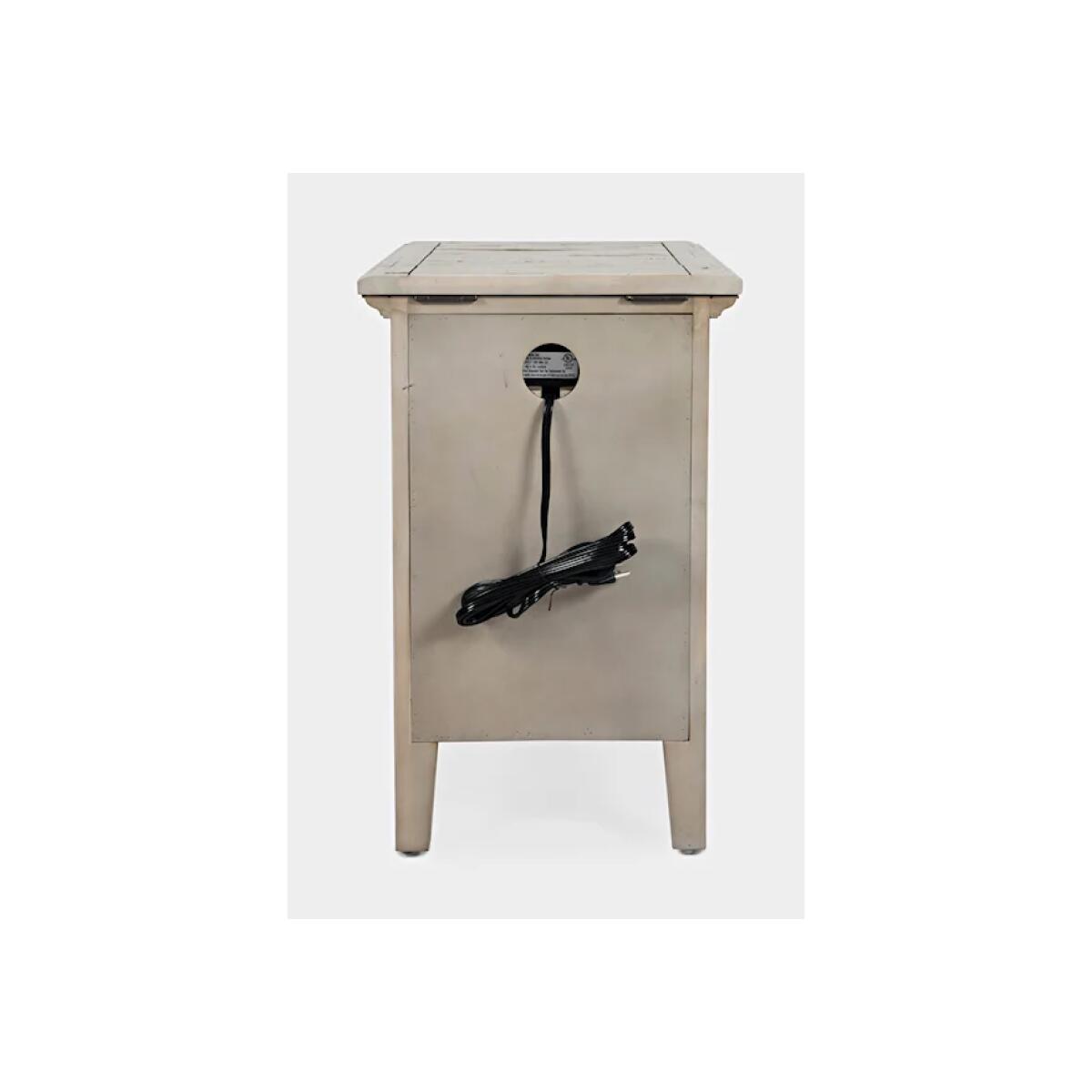 Rustic Shores Power Chairside Table End tables Jofran 8