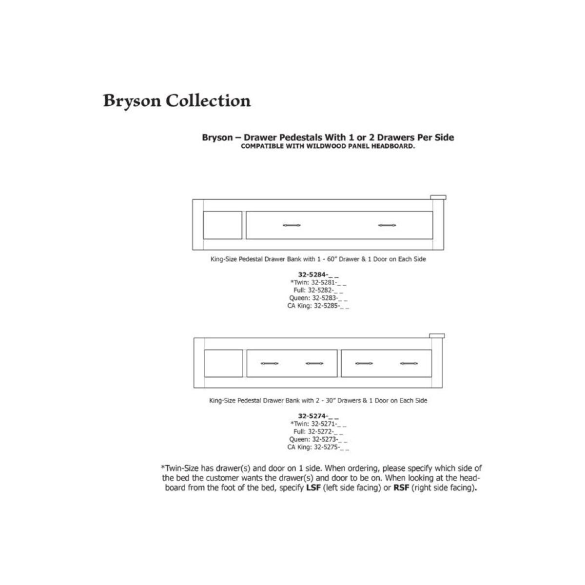 Bryson Queen-Size Bed Beds Customizable 8