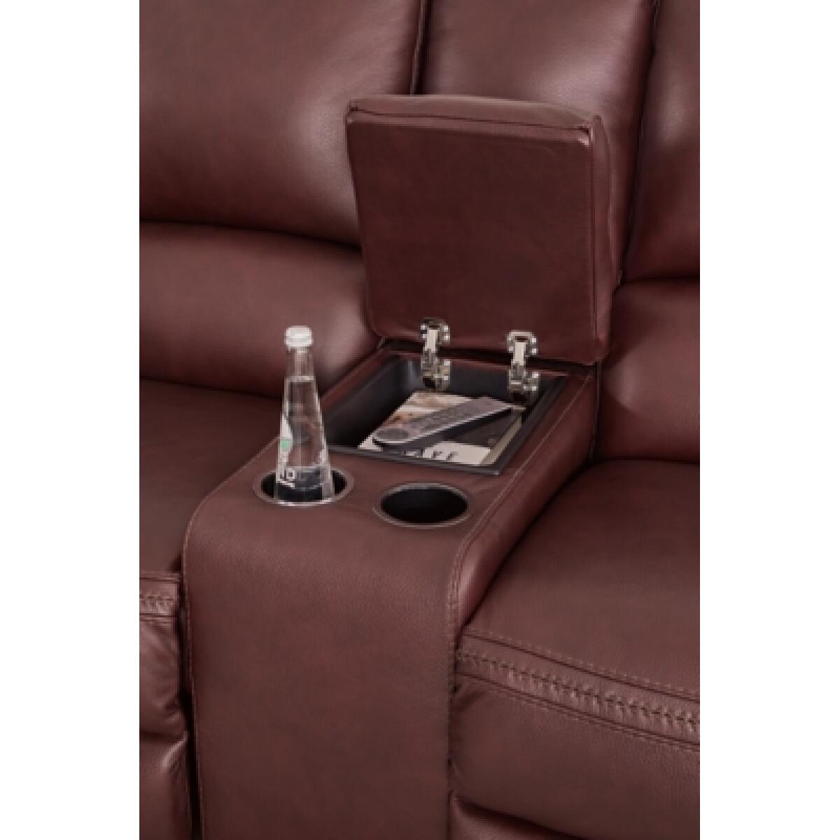 Alessandro Power Reclining Loveseat with Console Loveseats Ashley Furniture 23