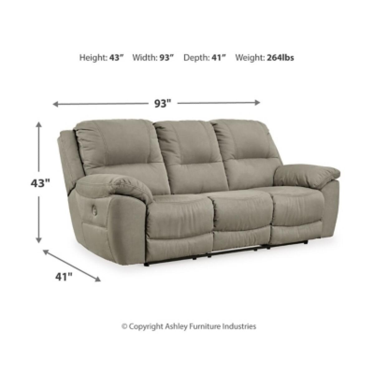 Next-Gen Gaucho Power Reclining Sofa Sofas Ashley Furniture 19