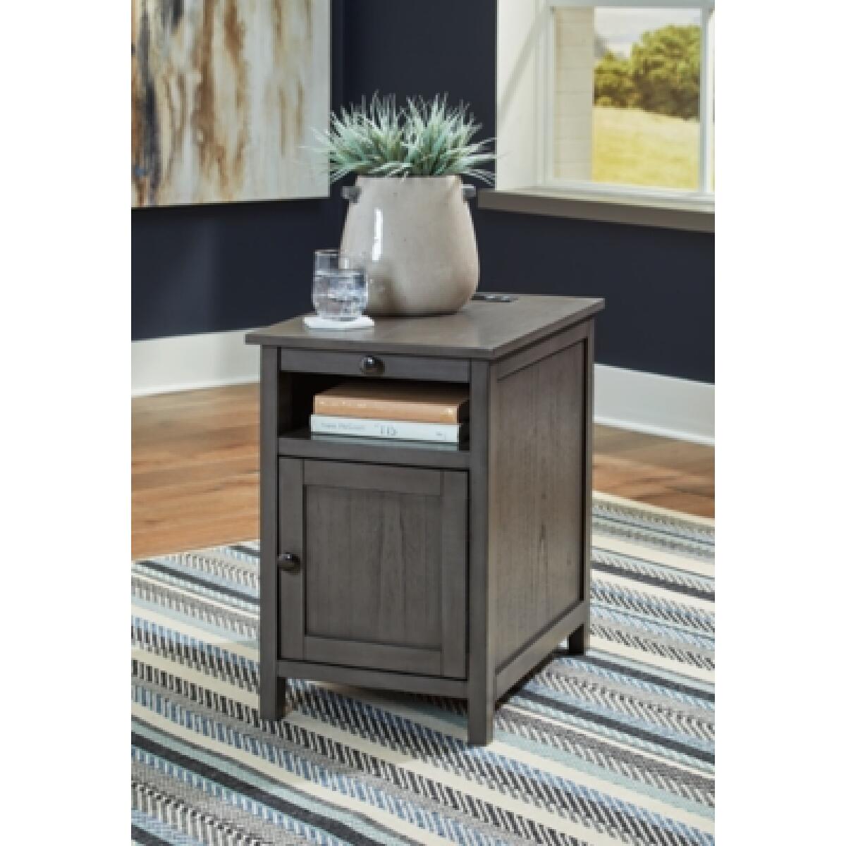 Treytown Chairside End Table Chairside Tables Ashley Furniture 16
