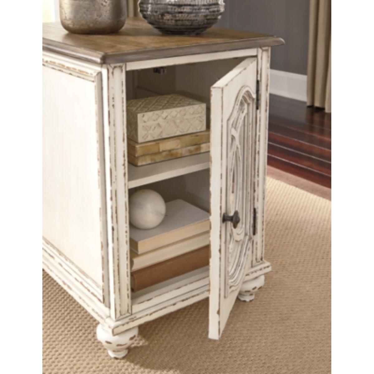 Realyn Chairside End Table Chairside Tables Ashley Furniture 18
