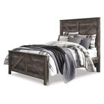 Wynnlow Queen Crossbuck Panel Bed