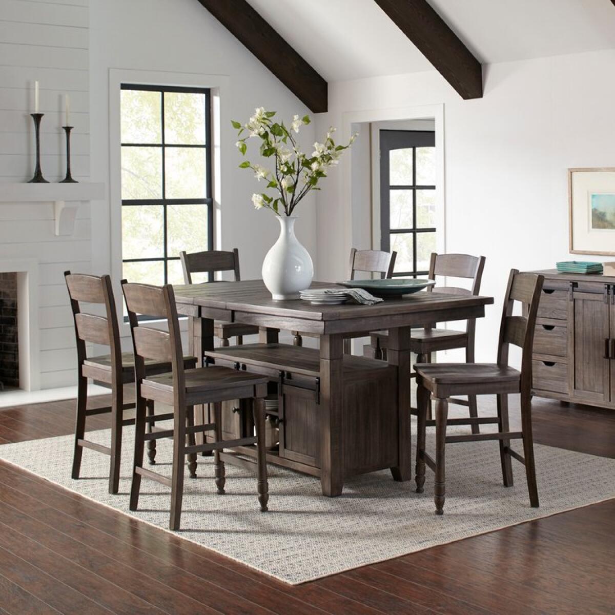 Madison County Ladderback Counter Stool Barstools Customizable 5