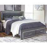 Lodanna King Panel Bed with 2 Storage Drawers Beds Ashley Furniture 34