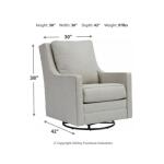 Kambria Swivel Glider Accent Chair Chairs Ashley Furniture 21
